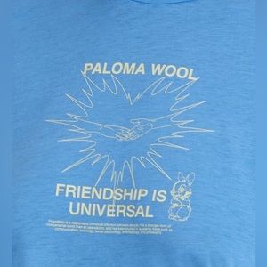 Blue M Paloma Wool Friendship is Universal Souvenir Corazon T Shirt